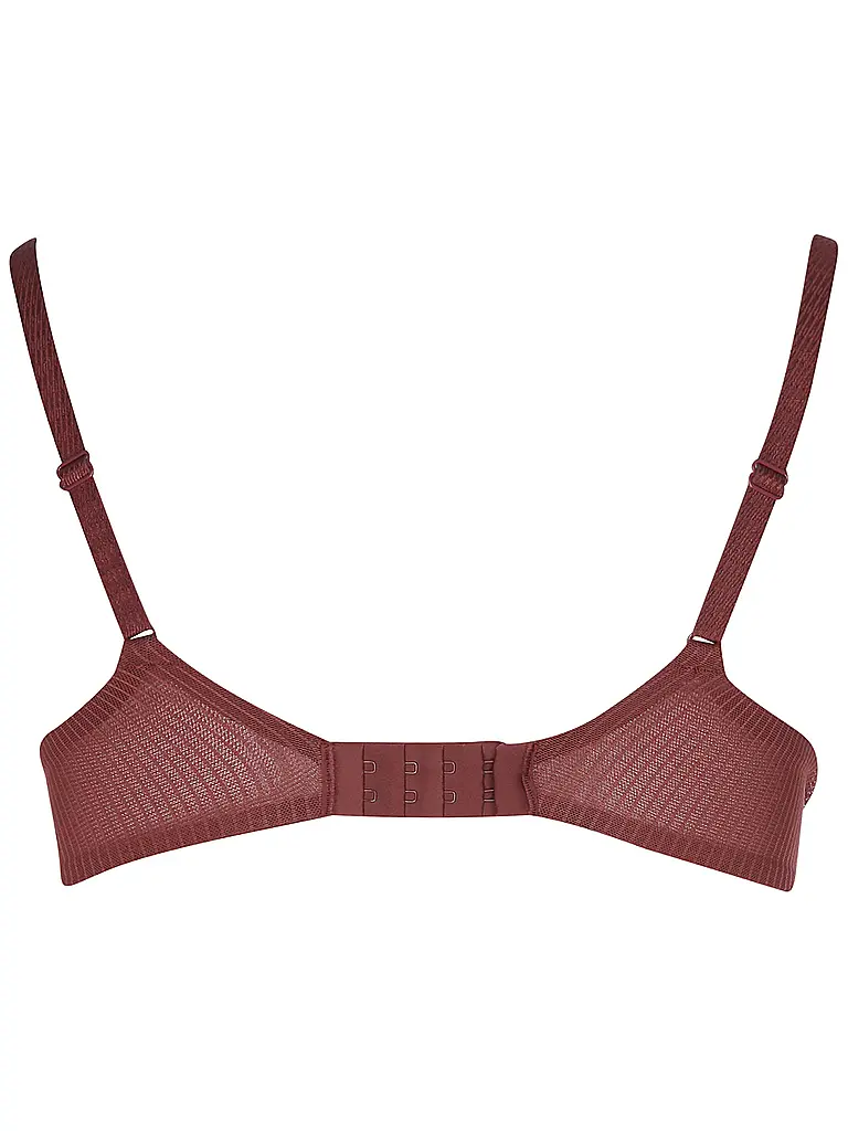 CHANTELLE | Soutien-gorge à armatures LEGEND sienne / goyave | Rouge foncé