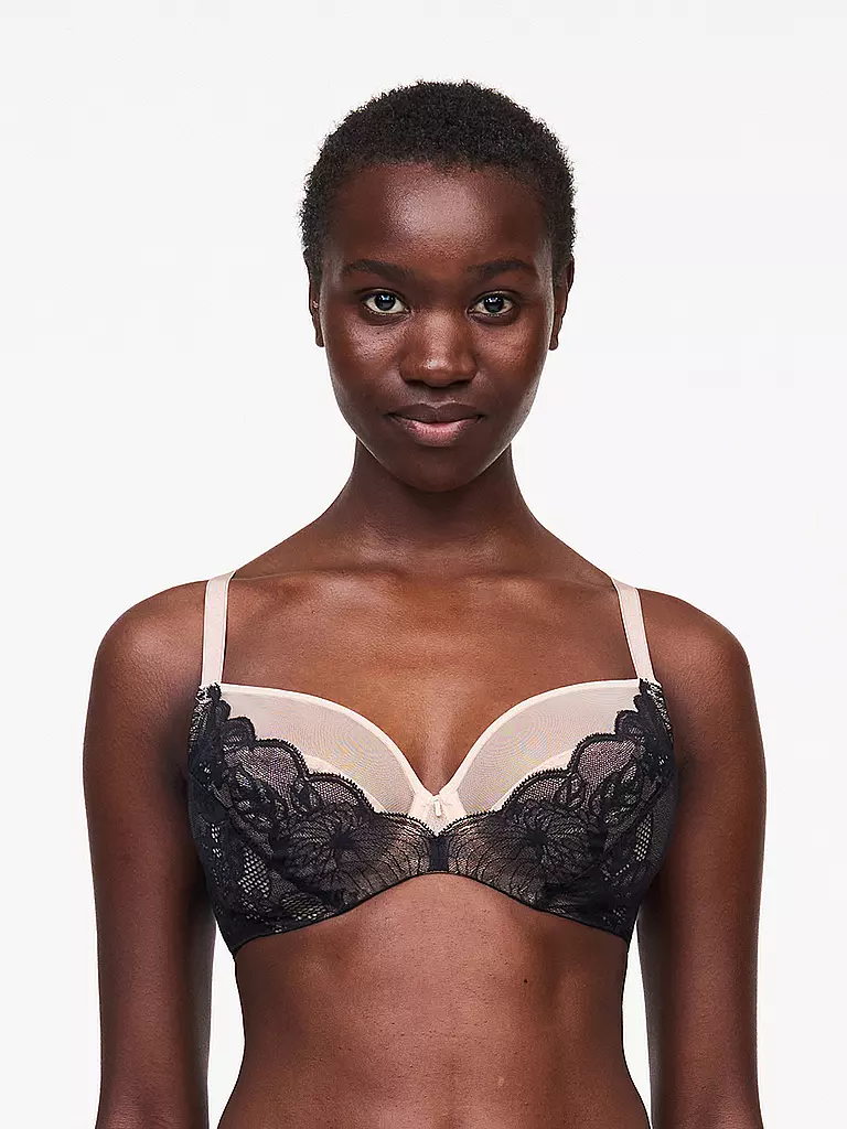 CHANTELLE | Soutien-gorge à armatures MIDNIGHT FLOWERS noir | schwarz