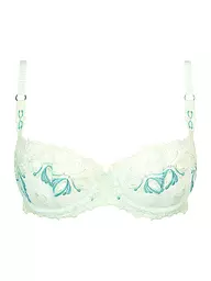 CHANTELLE | Soutien-gorge balconnet à armatures CHAMPS ELYSEES green lily multico | Menthe