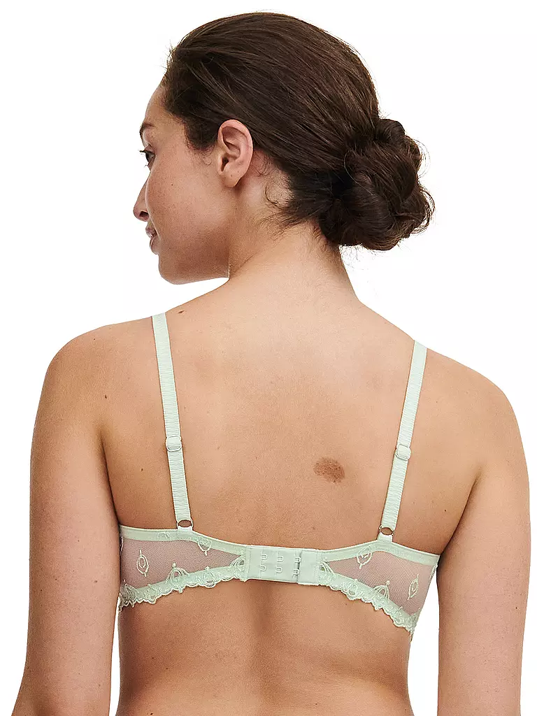 CHANTELLE | Soutien-gorge balconnet à armatures CHAMPS ELYSEES green lily multico | 