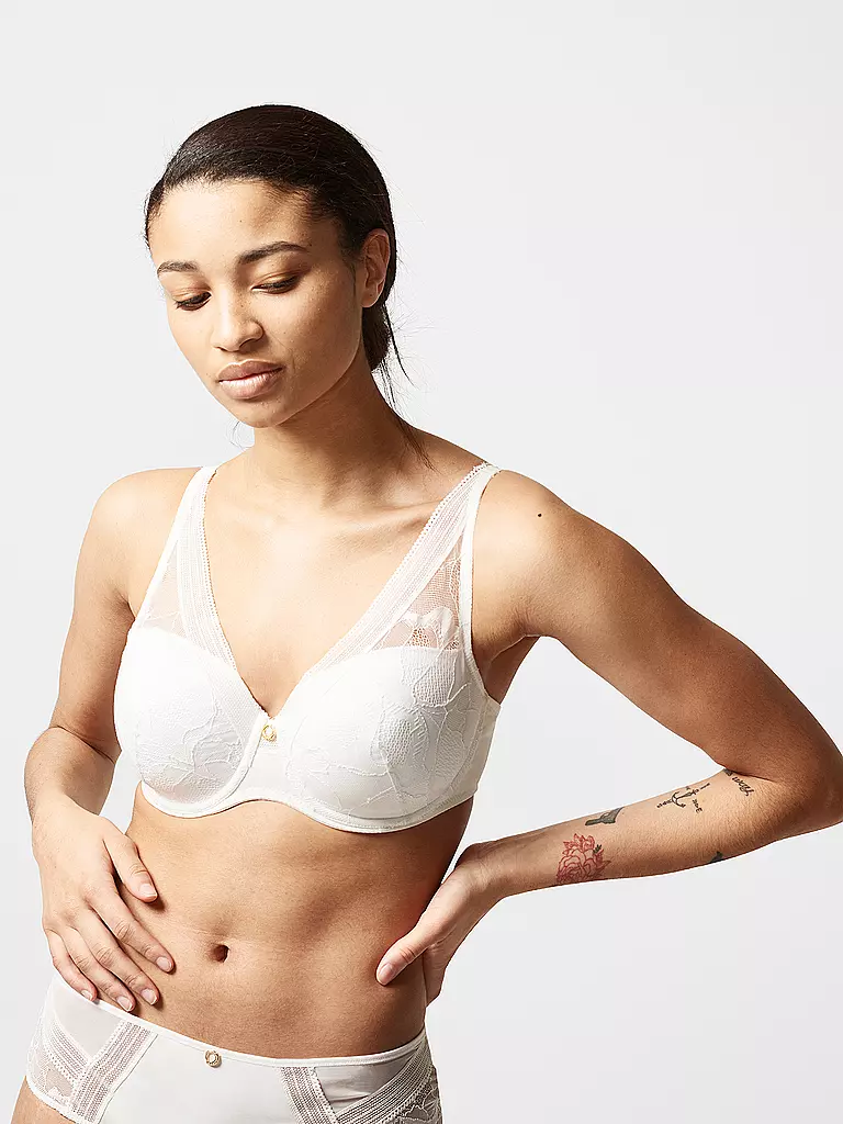 CHANTELLE | Soutien-gorge rembourré TRUE LACE milk | Crème