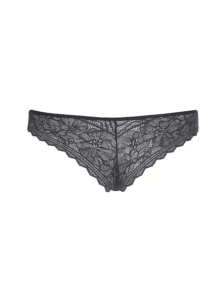 CHANTELLE | String Floral Touch bleu jean | schwarz