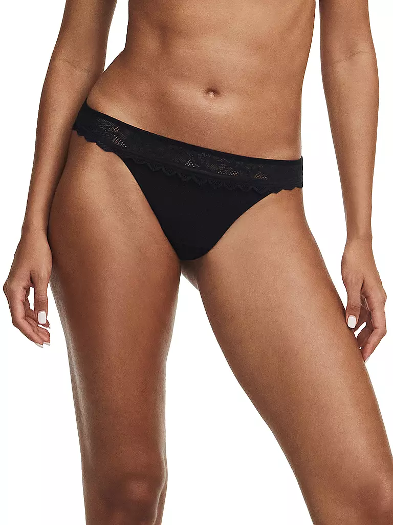 CHANTELLE | String Floral Touch bleu jean | 