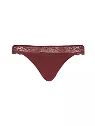 CHANTELLE | String FLORAL TOUCH corail | Rouge foncé