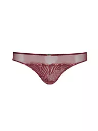 CHANTELLE | String LEGEND sienne / goyave | Rouge foncé