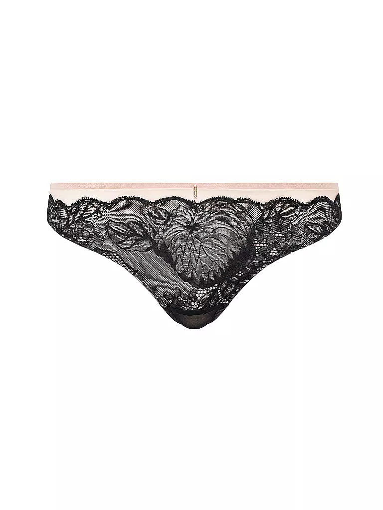 CHANTELLE | String MIDNIGHT FLOWERS schwarz | Noir