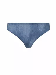 CHANTELLE | String SOFTSTRETCH léopard nude | Bleu