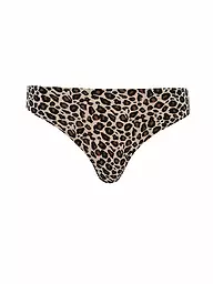 CHANTELLE | String SOFTSTRETCH léopard nude | Marron
