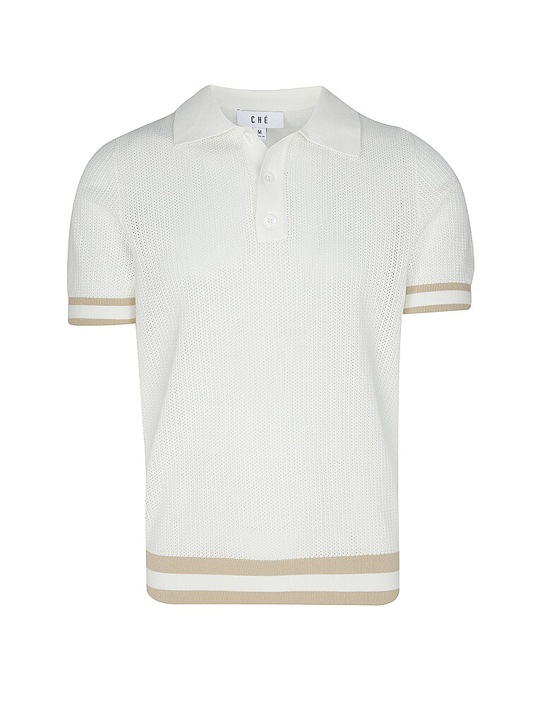 CHE Poloshirt QUINN blanc | S