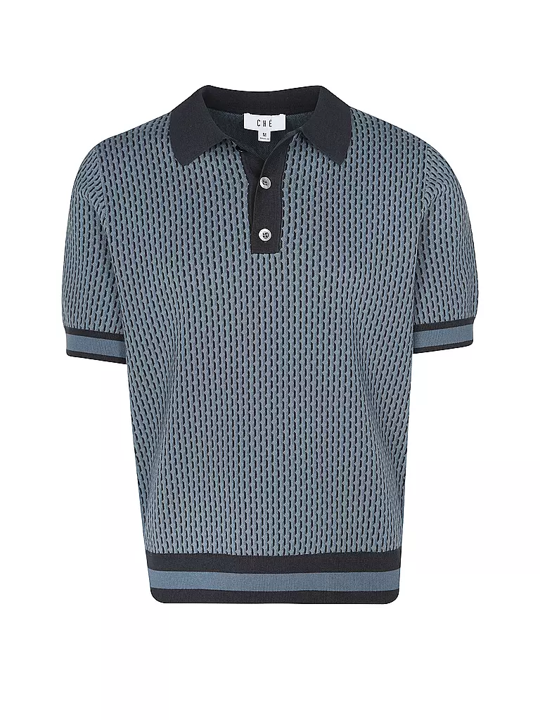 CHE | Poloshirt COSMO GEO QUINN | Bleu