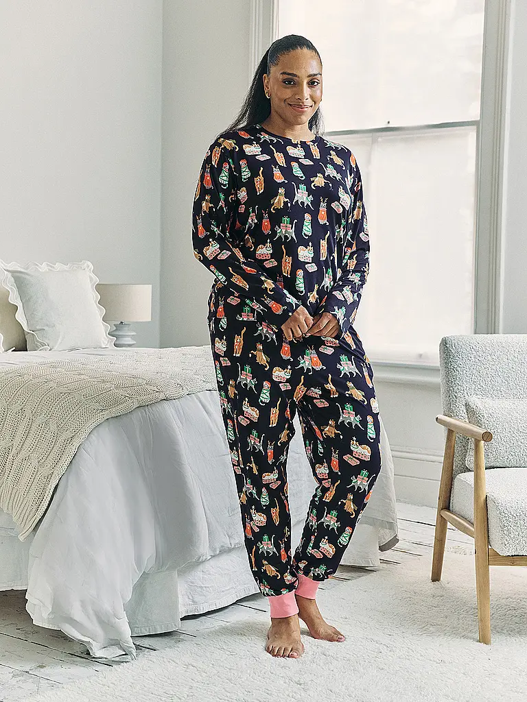 CHELSEA PEERS | Pyjama | Bleu foncé