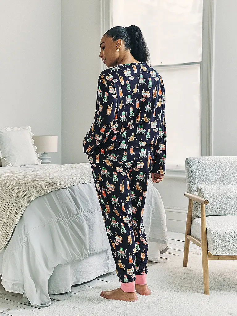 CHELSEA PEERS | Pyjama | Bleu foncé