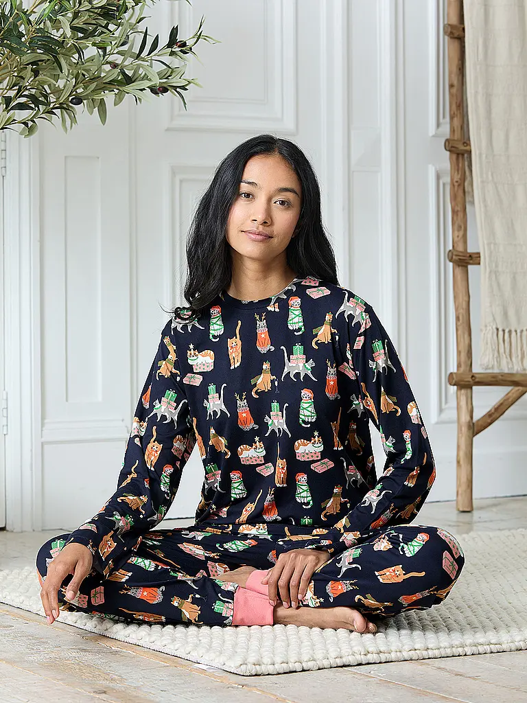 CHELSEA PEERS | Pyjama | Bleu foncé