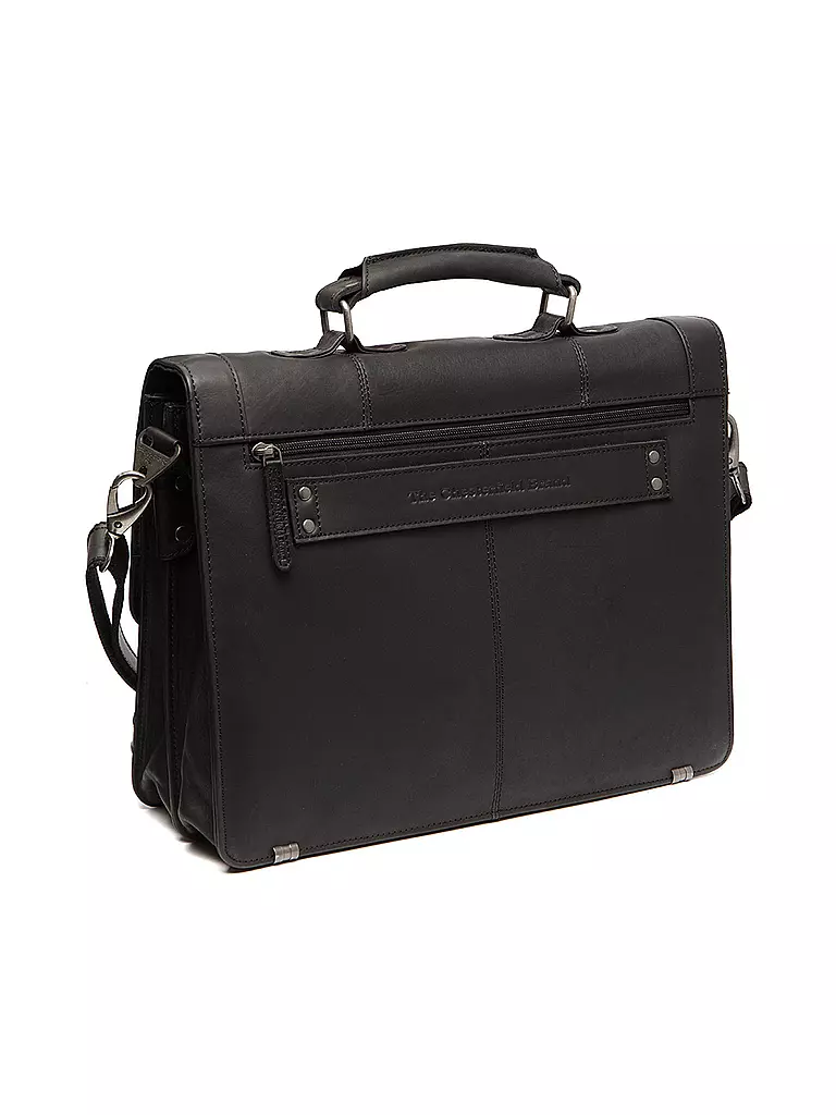 CHESTERFIELD | Sac en cuir - Porte-documents STUTTGART 14" | schwarz