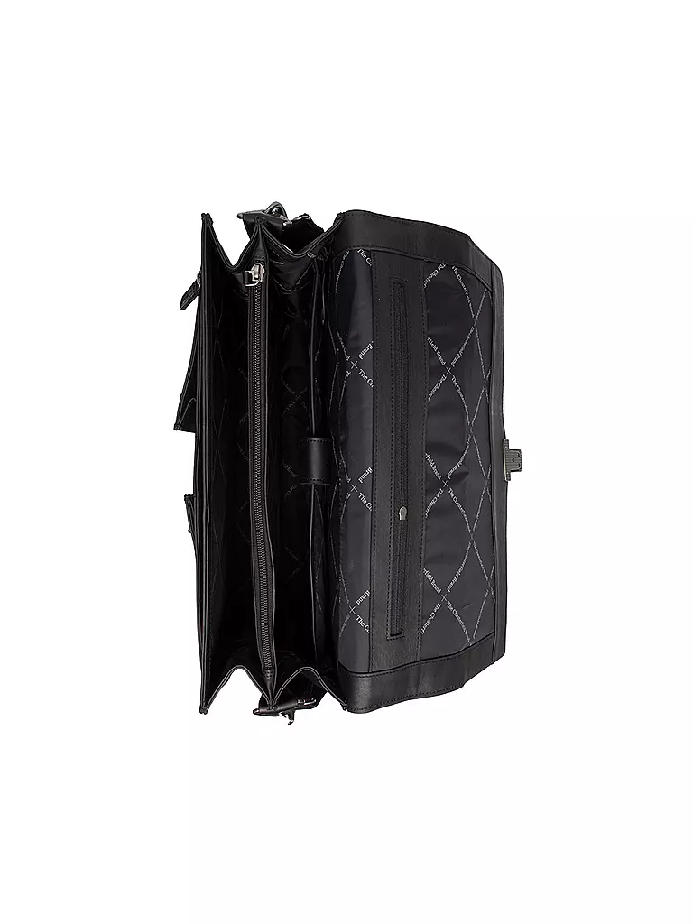 CHESTERFIELD | Sac en cuir - Porte-documents STUTTGART 14" | schwarz