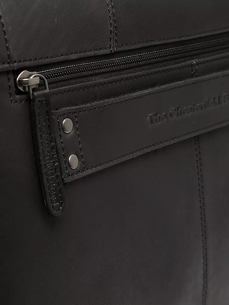CHESTERFIELD | Sac en cuir - Porte-documents STUTTGART 14" | schwarz