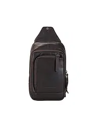 CHESTERFIELD | Sac en cuir - Sac bandoulière RIGA | Marron