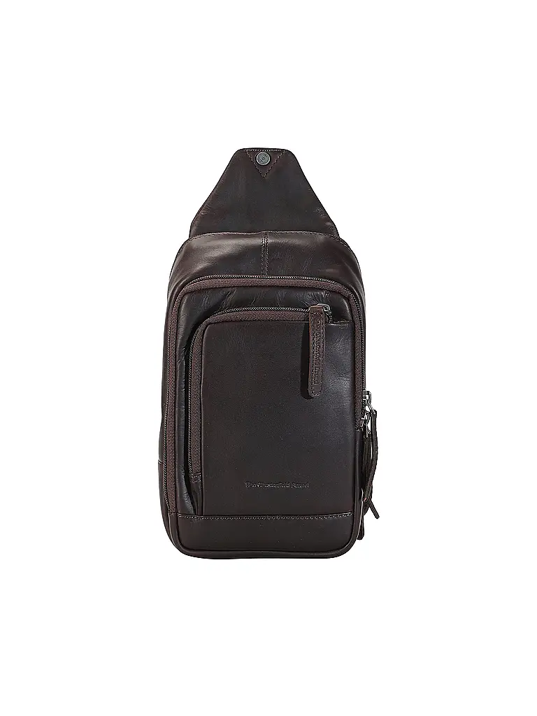 CHESTERFIELD | Sac en cuir - Sac bandoulière RIGA | Marron