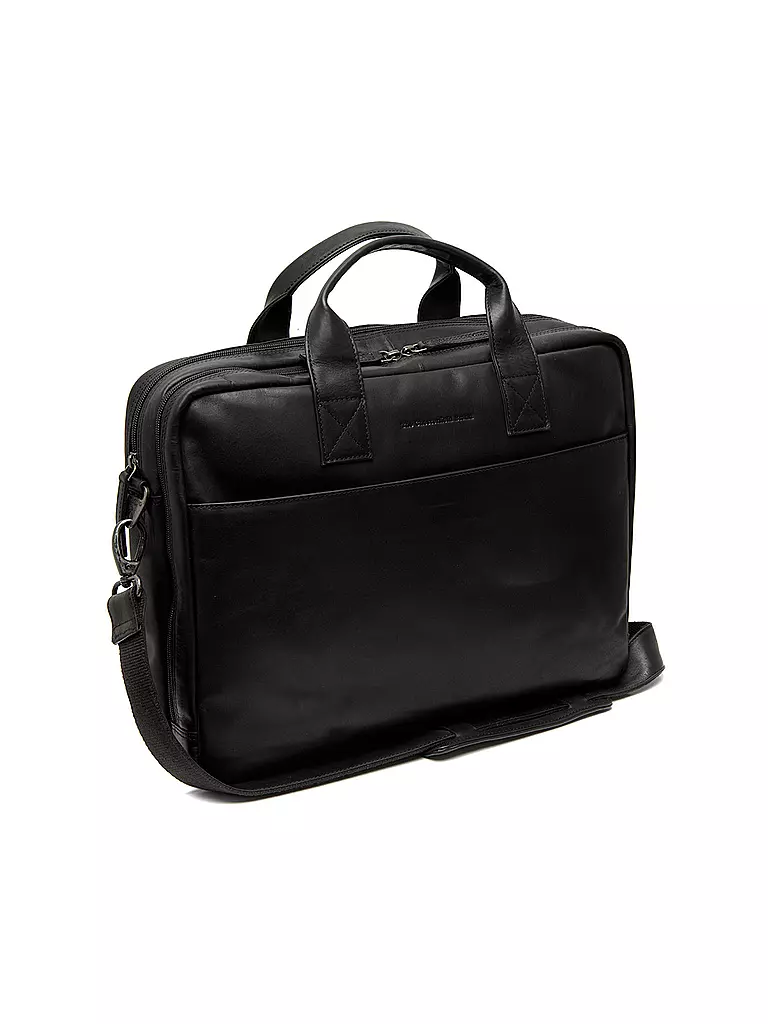CHESTERFIELD | Sac en cuir - Sac pour ordinateur portable FRAZER | schwarz