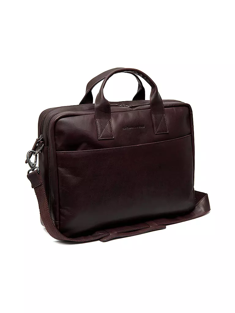 CHESTERFIELD | Sac en cuir - Sac pour ordinateur portable FRAZER | braun