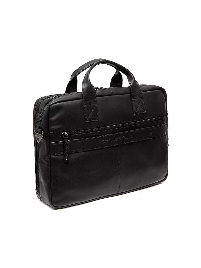 CHESTERFIELD | Sac en cuir - Sac pour ordinateur portable FRAZER | schwarz