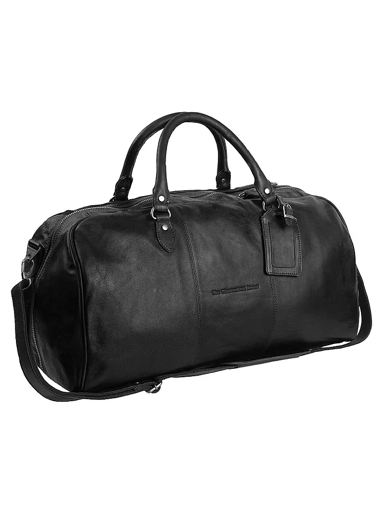 CHESTERFIELD | Sac en cuir - Sac Week-end WILLIAM | schwarz