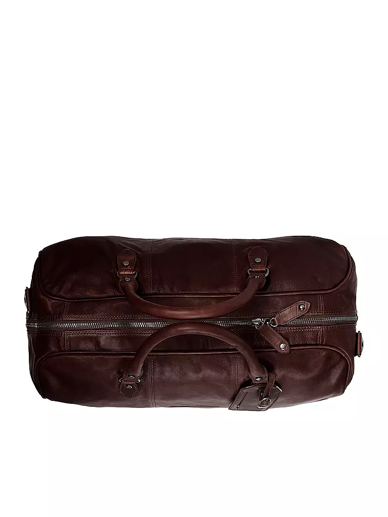 CHESTERFIELD | Sac en cuir - Weekender WILLIAM | Marron