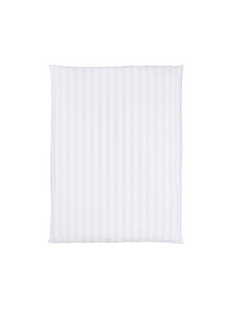 CHRISTIAN FISCHBACHER | Housse de couette en satin 140x200cm Broadway Blanc