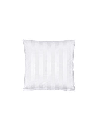 CHRISTIAN FISCHBACHER | Taie d'oreiller en satin 70x90cm Broadway Blanc