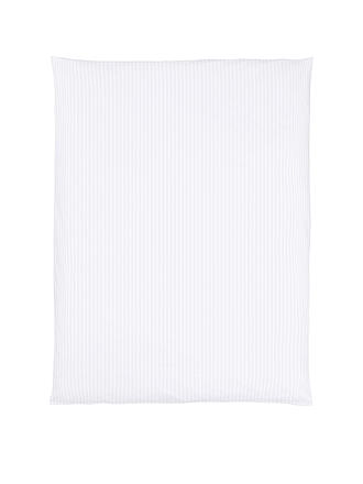 CHRISTIAN FISCHBACHER | Housse de couette en satin MANHATTAN 140x200cm Blanc