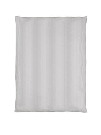 CHRISTIAN FISCHBACHER | Housse de couette en satin MANHATTAN 140x200cm Gris argent