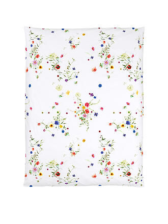 CHRISTIAN FISCHBACHER | Housse de couette en satin FLEURS VOLANTES 140x200cm fleurs des champs