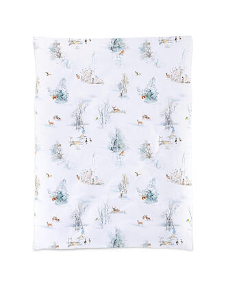 CHRISTIAN FISCHBACHER | Housse de couette en satin FINJA 140x200cm Blanc