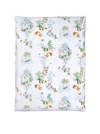 CHRISTIAN FISCHBACHER | Housse de couette en satin 140x200cm PEACOCK Blanc