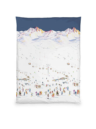 CHRISTIAN FISCHBACHER | Housse de couette en satin SKI 140x200 Blanc