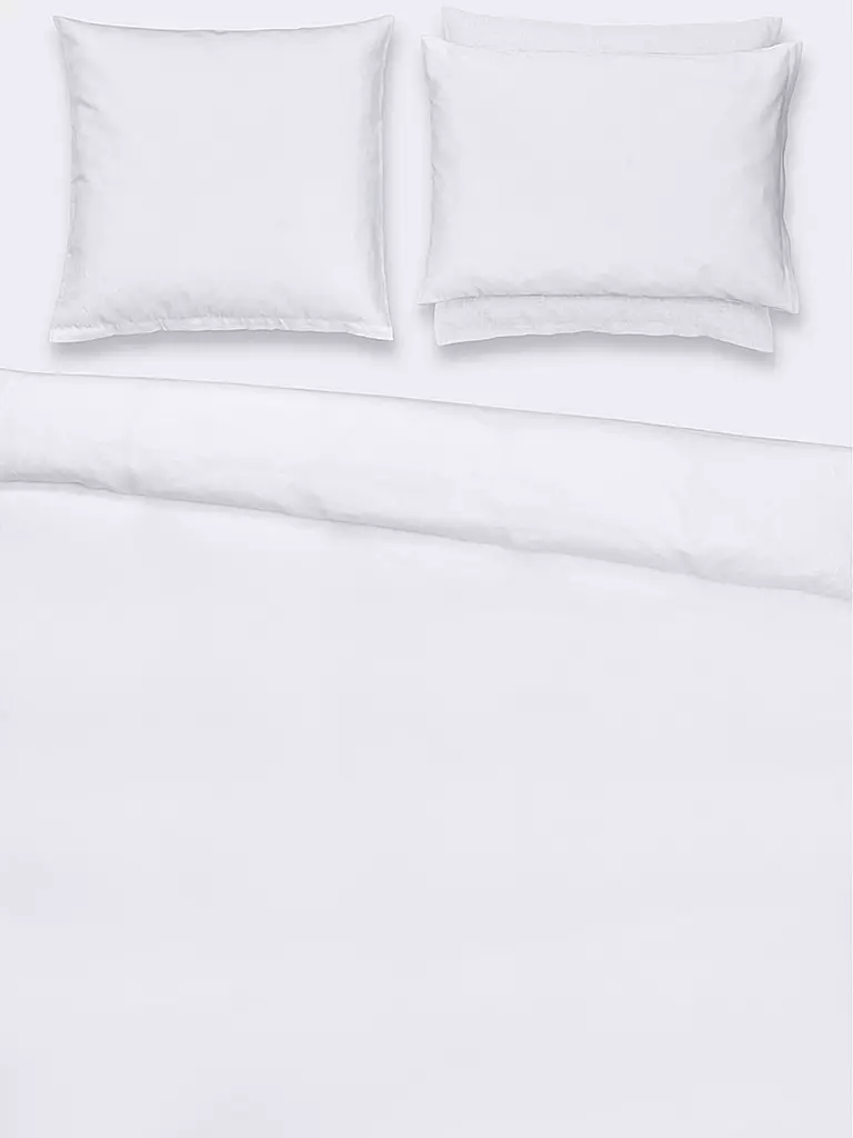 CHRISTIAN FISCHBACHER | Housse de couette en satin 140x200cm Blanc | weiss