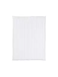 CHRISTIAN FISCHBACHER | Housse de couette en satin 140x200cm Broadway Blanc | Blanc