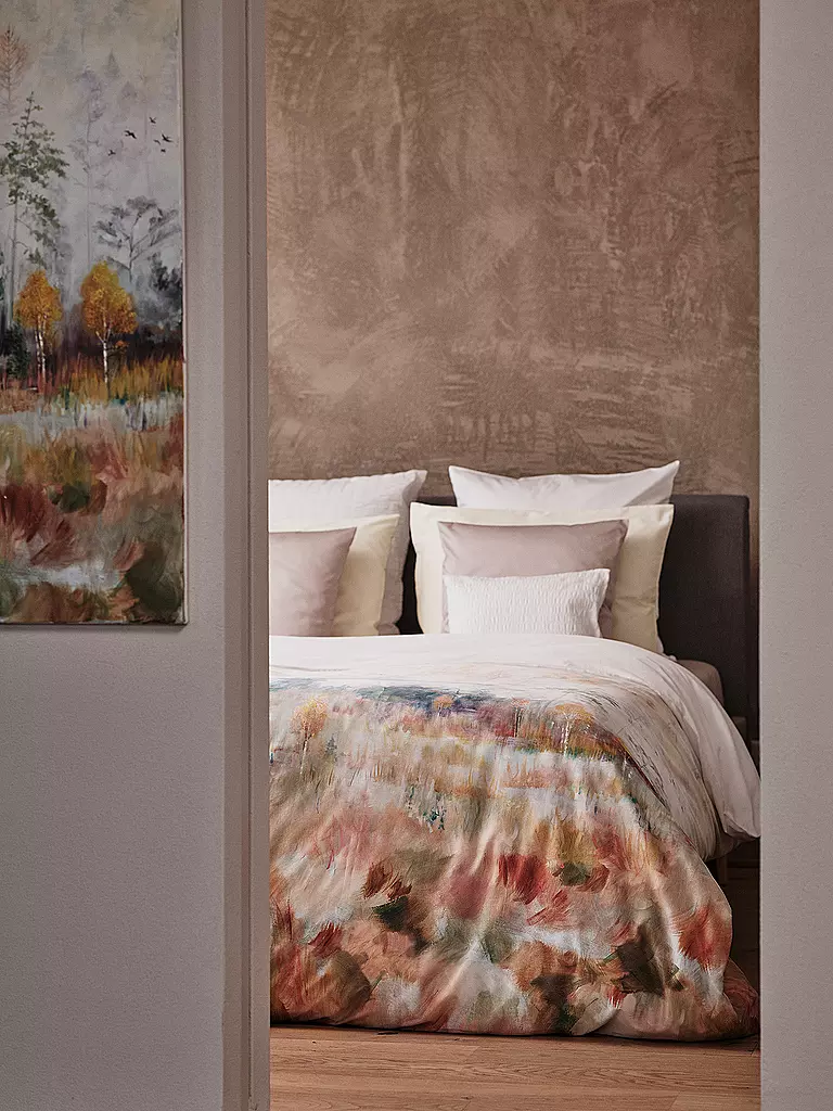 CHRISTIAN FISCHBACHER | Housse de couette en satin AURUM 140x200cm Blanc | weiss
