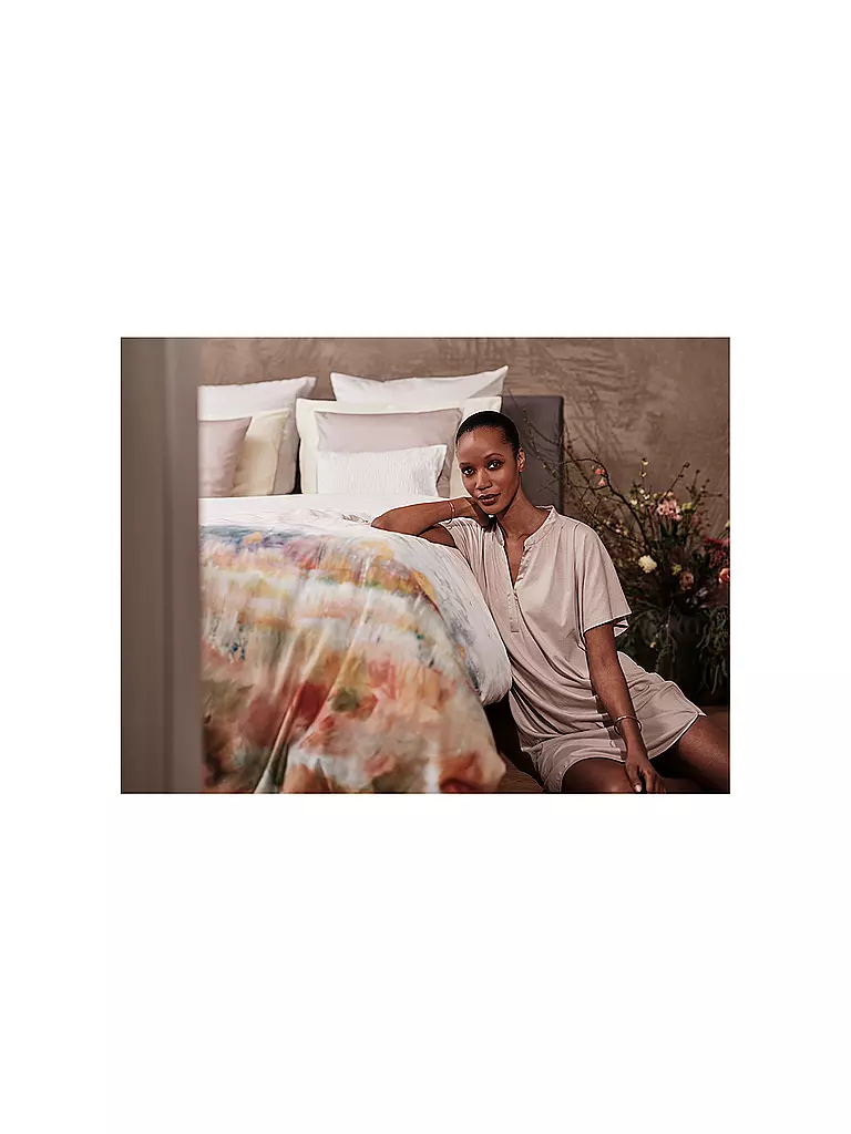 CHRISTIAN FISCHBACHER | Housse de couette en satin AURUM 140x200cm Blanc | 