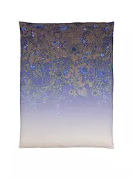 CHRISTIAN FISCHBACHER | Housse de couette en satin BLUE HOUR 140x200cm Bleu/Cuivre | Cuivre
