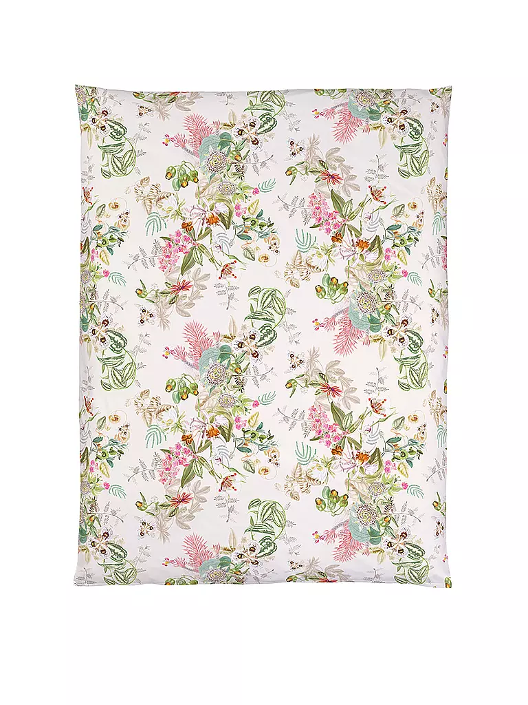 CHRISTIAN FISCHBACHER | Housse de couette en satin BOTANIC 140x200cm Blanc | weiss