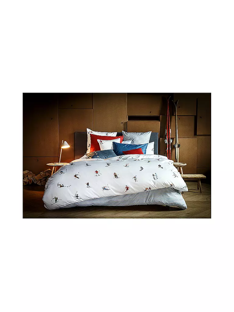 CHRISTIAN FISCHBACHER | Housse de couette en satin ENGADINA 140x200cm Multicolore | bunt