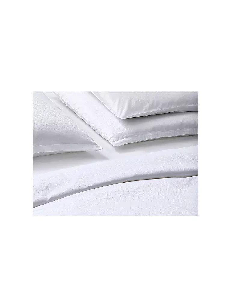 CHRISTIAN FISCHBACHER | Housse de couette en satin fin 140x200cm Blanc | weiss