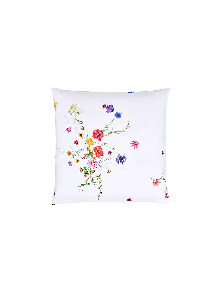 CHRISTIAN FISCHBACHER | Housse de couette en satin FLEURS VOLANTES 140x200cm fleurs des champs | 
