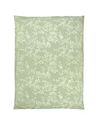 CHRISTIAN FISCHBACHER | Housse de couette en satin LEAVES VERSO 140x200cm Vert | Vert clair