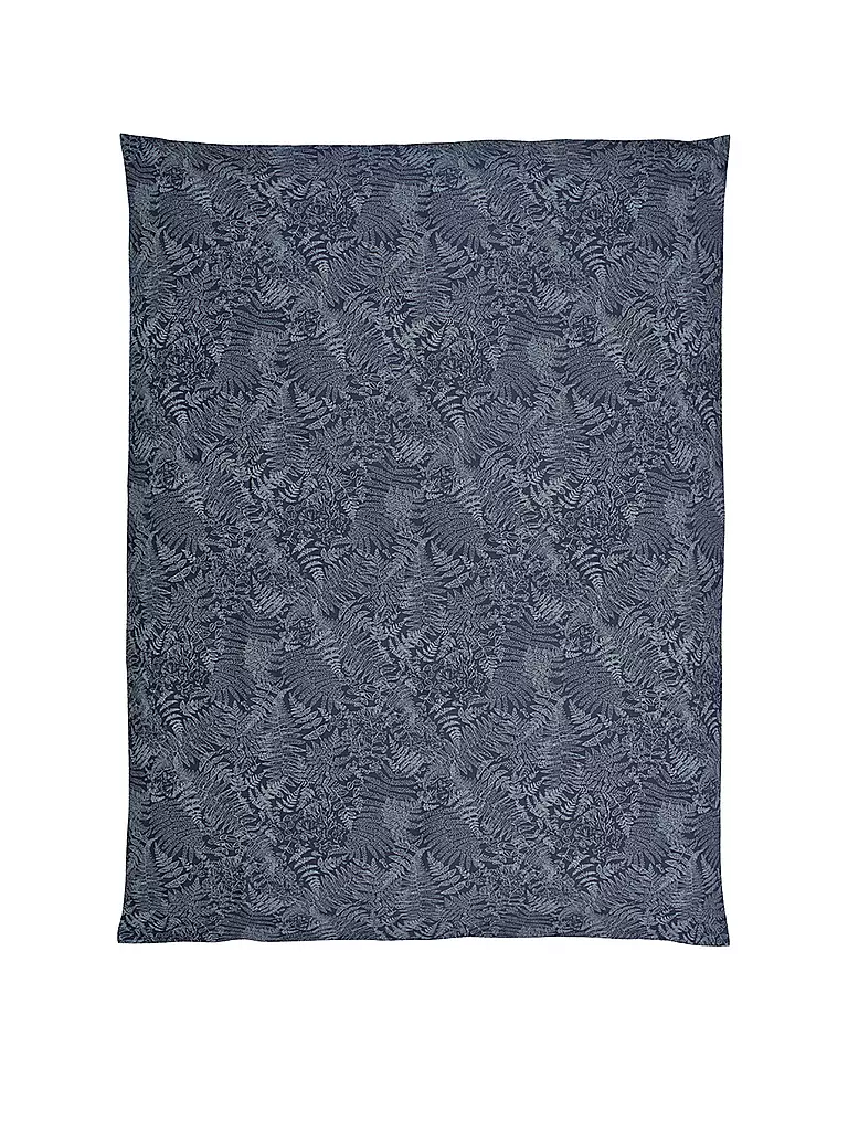 CHRISTIAN FISCHBACHER | Housse de couette jacquard FARN 140x200cm Bleu brume | dunkelblau