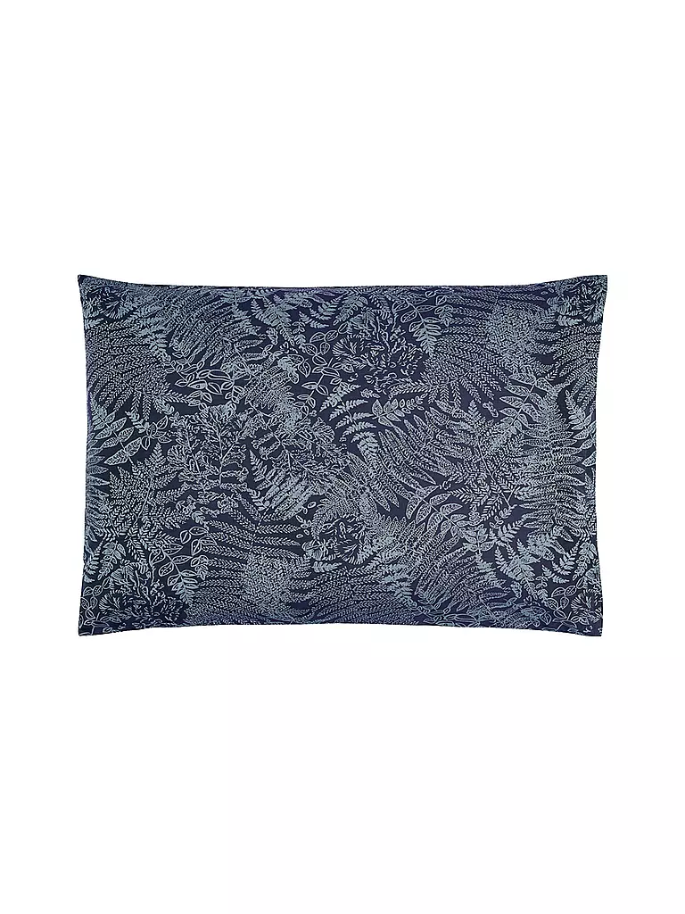 CHRISTIAN FISCHBACHER | Housse de coussin jacquard FARN 70x90cm Bleu brume | dunkelblau