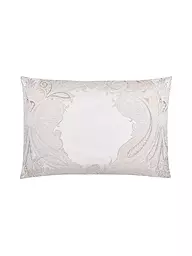 CHRISTIAN FISCHBACHER | Housse de coussin jacquard GRACE 70x90cm Ivoire | Gris clair