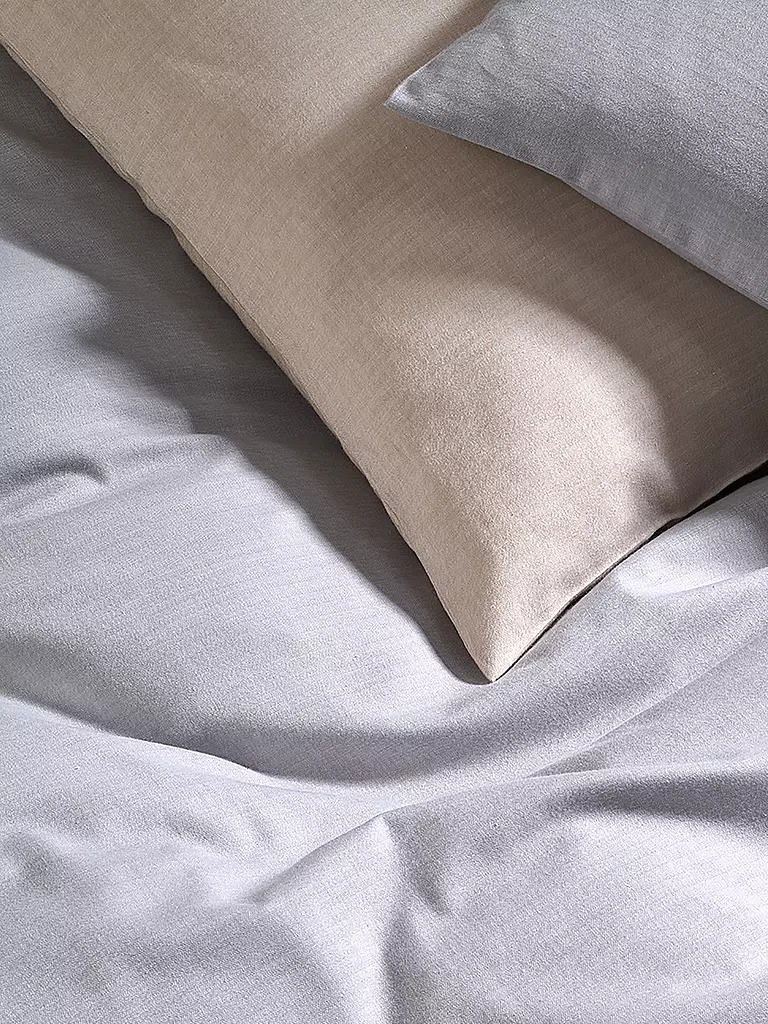 CHRISTIAN FISCHBACHER | Taie d'oreiller en flanelle 70x90 Almond | beige