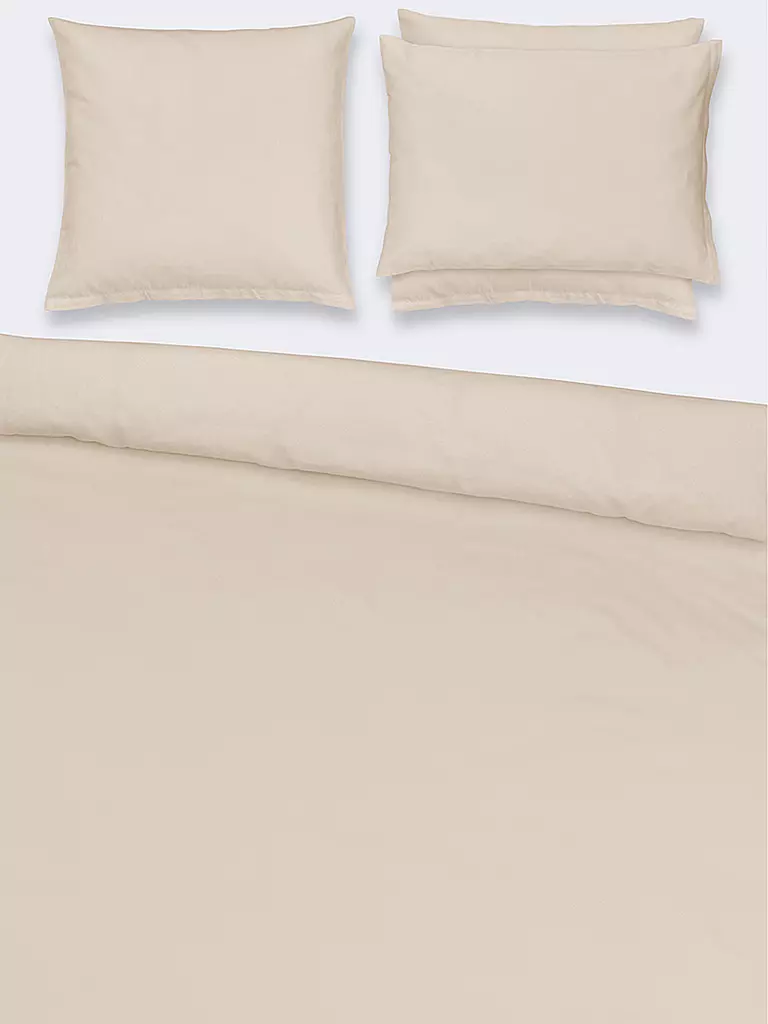 CHRISTIAN FISCHBACHER | Taie d'oreiller en satin 70x90cm Beige | beige